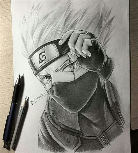 kakashi sketch|More.